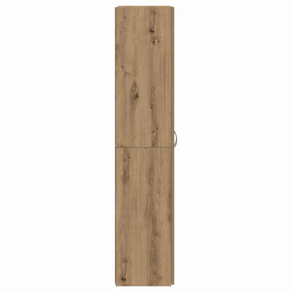 vidaXL Office Cabinet Artisan Oak 60 x 32 x 152.5 cm Engineered Wood