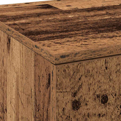 vidaXL Highboard 80 x 35 x 180 cm Engineered Wood Old Wood