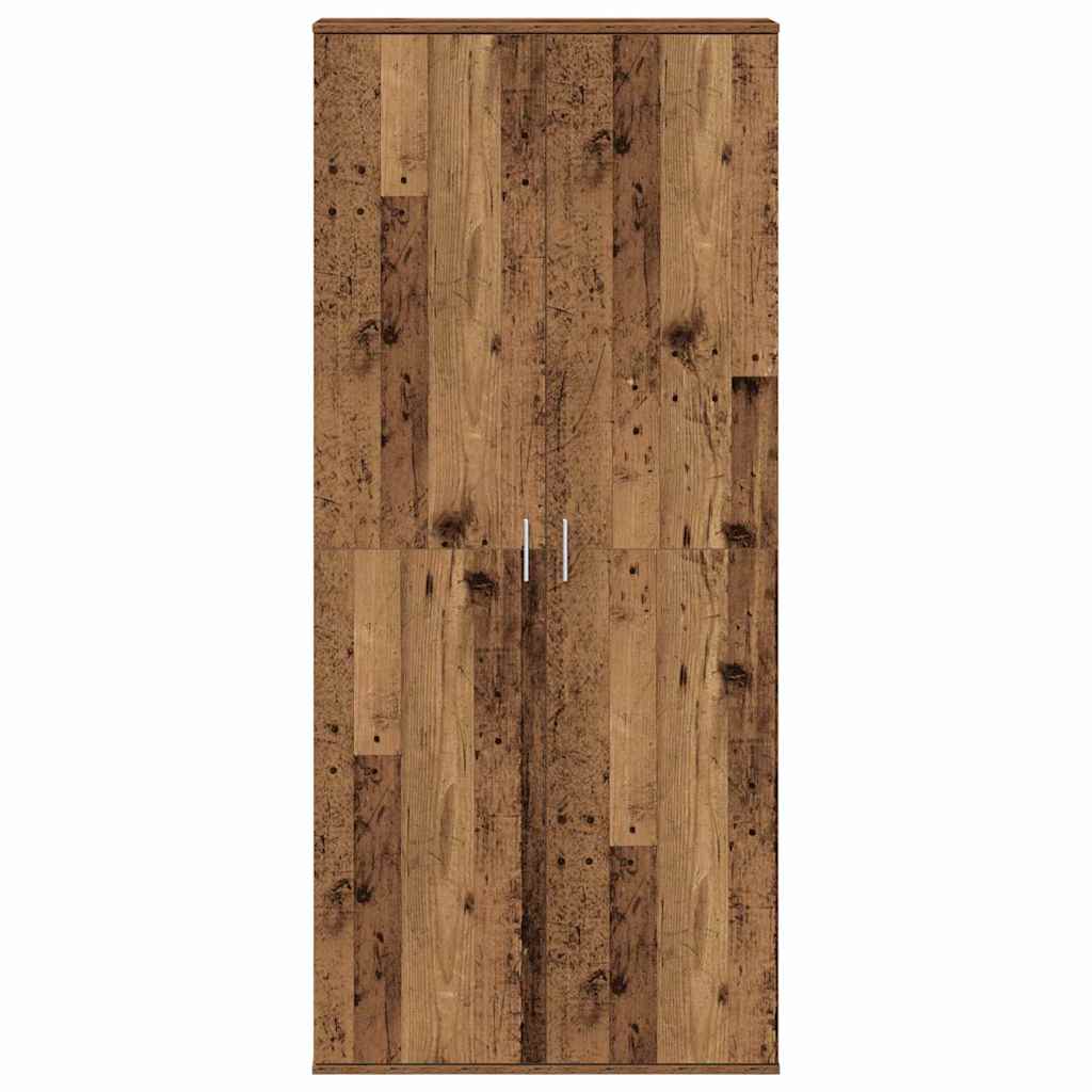 vidaXL Highboard 80 x 35 x 180 cm Engineered Wood Old Wood