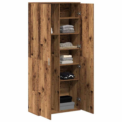 vidaXL Highboard 80 x 35 x 180 cm Engineered Wood Old Wood