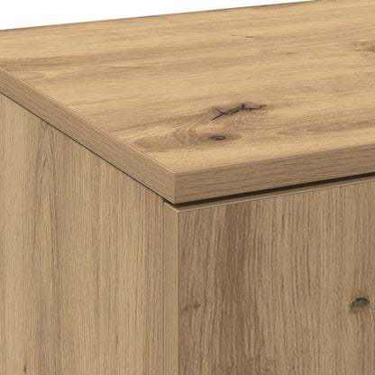 vidaXL Highboard 80 x 35 x 180 cm Engineered wood Artisan oak