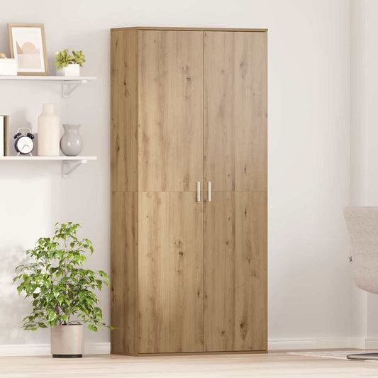 vidaXL Highboard 80 x 35 x 180 cm Engineered wood Artisan oak