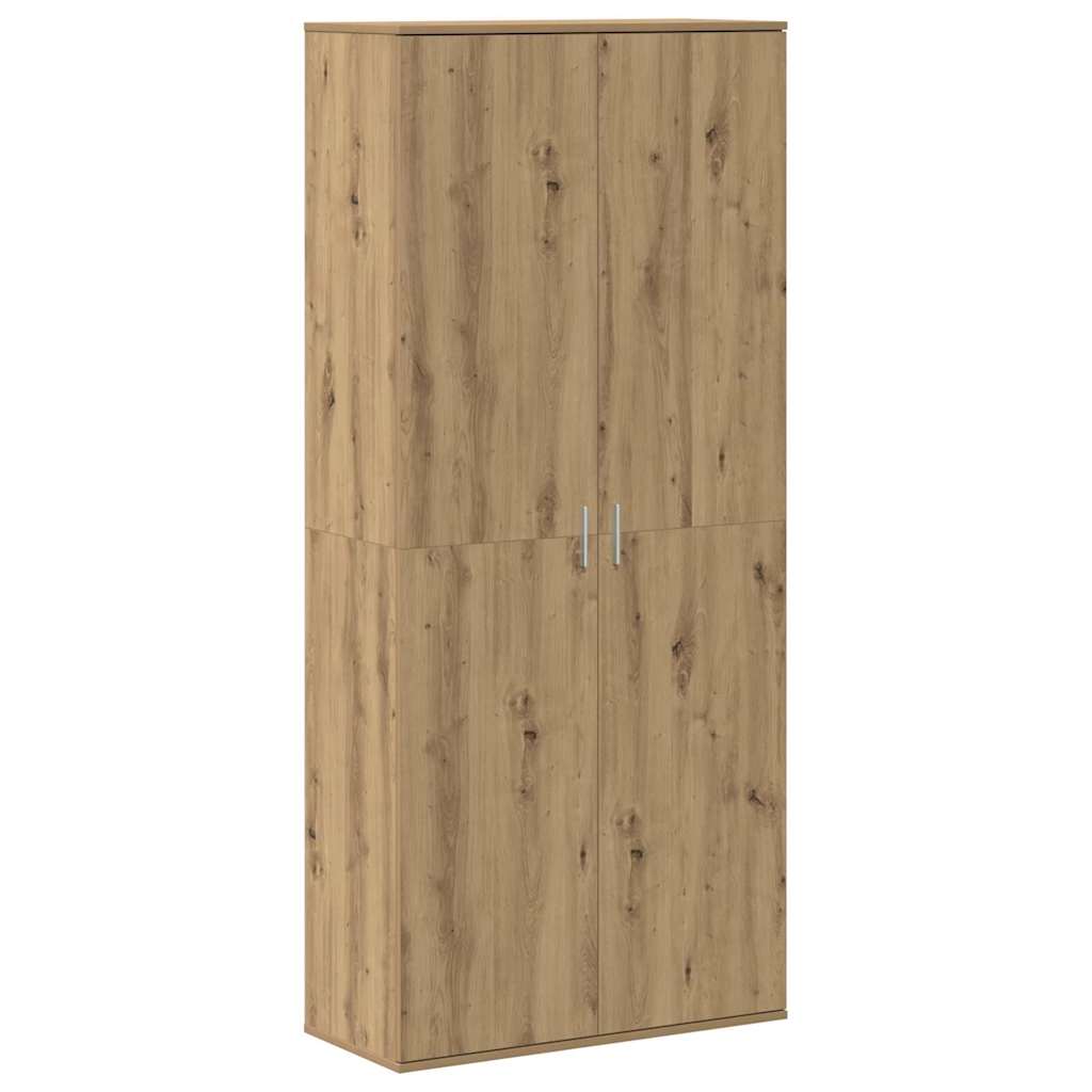 vidaXL Highboard 80 x 35 x 180 cm Engineered wood Artisan oak