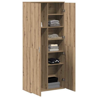 vidaXL Highboard 80 x 35 x 180 cm Engineered wood Artisan oak