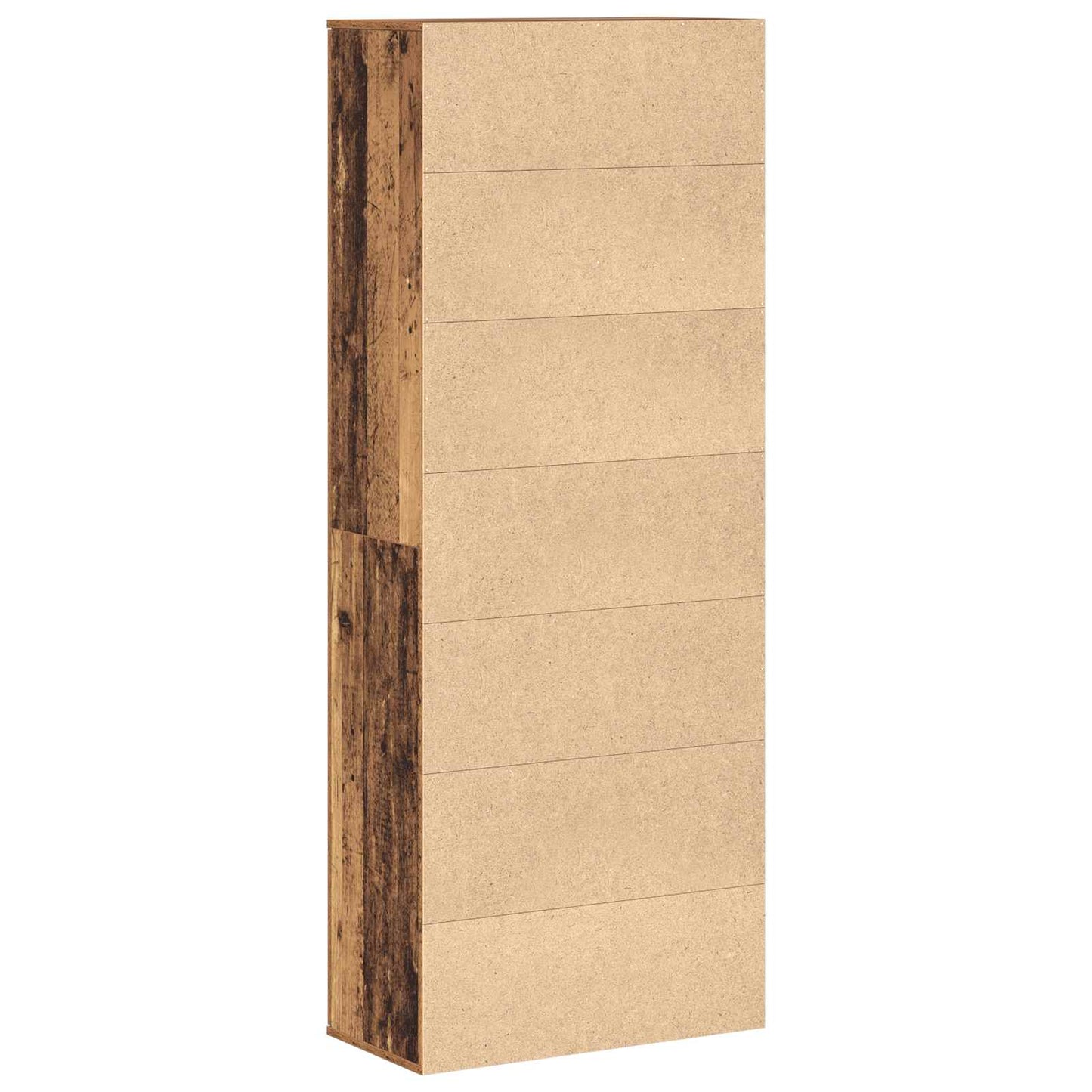 vidaXL Highboard 70 x 33.5 x 180 cm Engineered Wood Old Wood