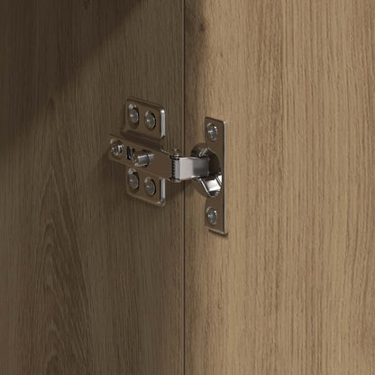 vidaXL Highboard 70 x 33.5 x 180 cm Engineered Wood Artisan Oak