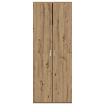 vidaXL Highboard 70 x 33.5 x 180 cm Engineered Wood Artisan Oak