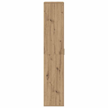 vidaXL Highboard 70 x 33.5 x 180 cm Engineered Wood Artisan Oak