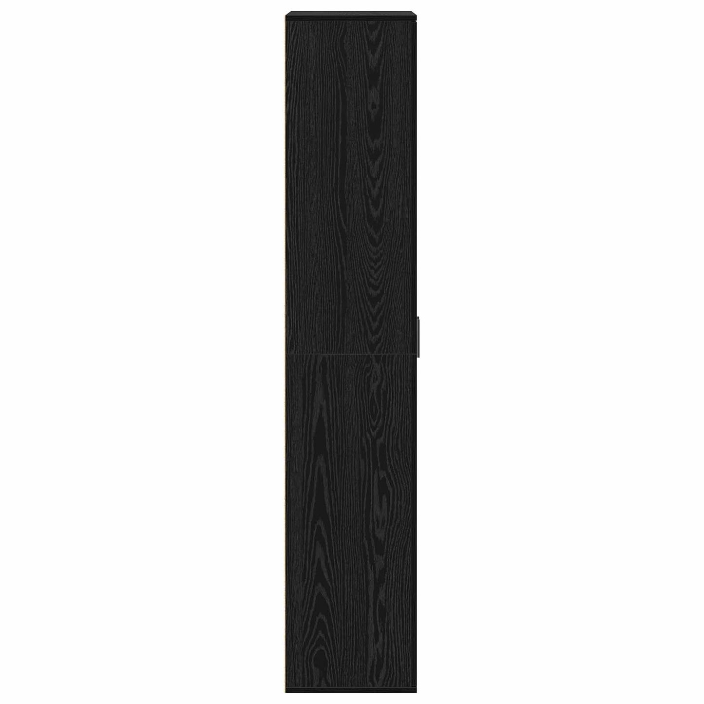 vidaXL Highboard 70 x 33.5 x 180 cm Engineered Wood Black Oak