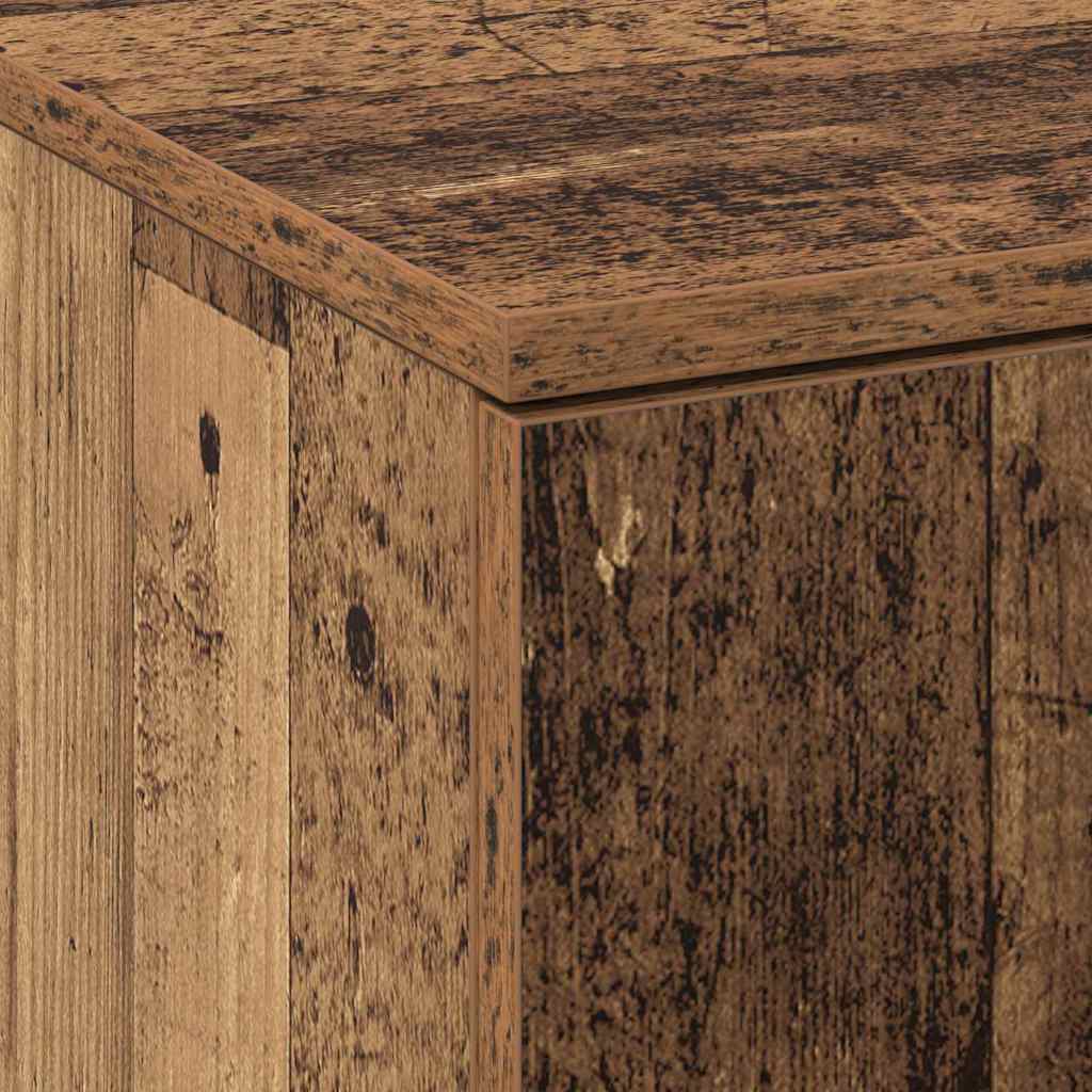 vidaXL Highboard 60 x 35 x 180 cm Engineered Wood Old Wood