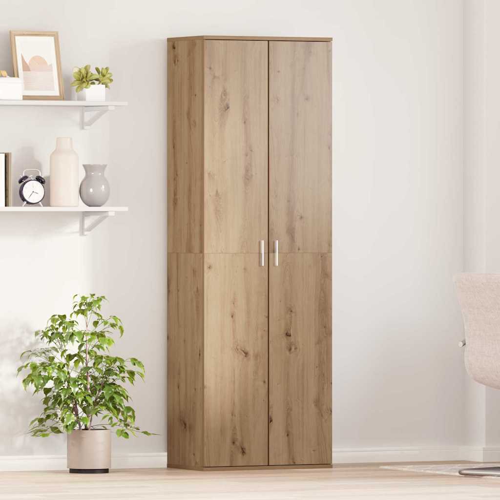 vidaXL Highboard Artisan oak 60 x 35 x 180 cm Engineered wood