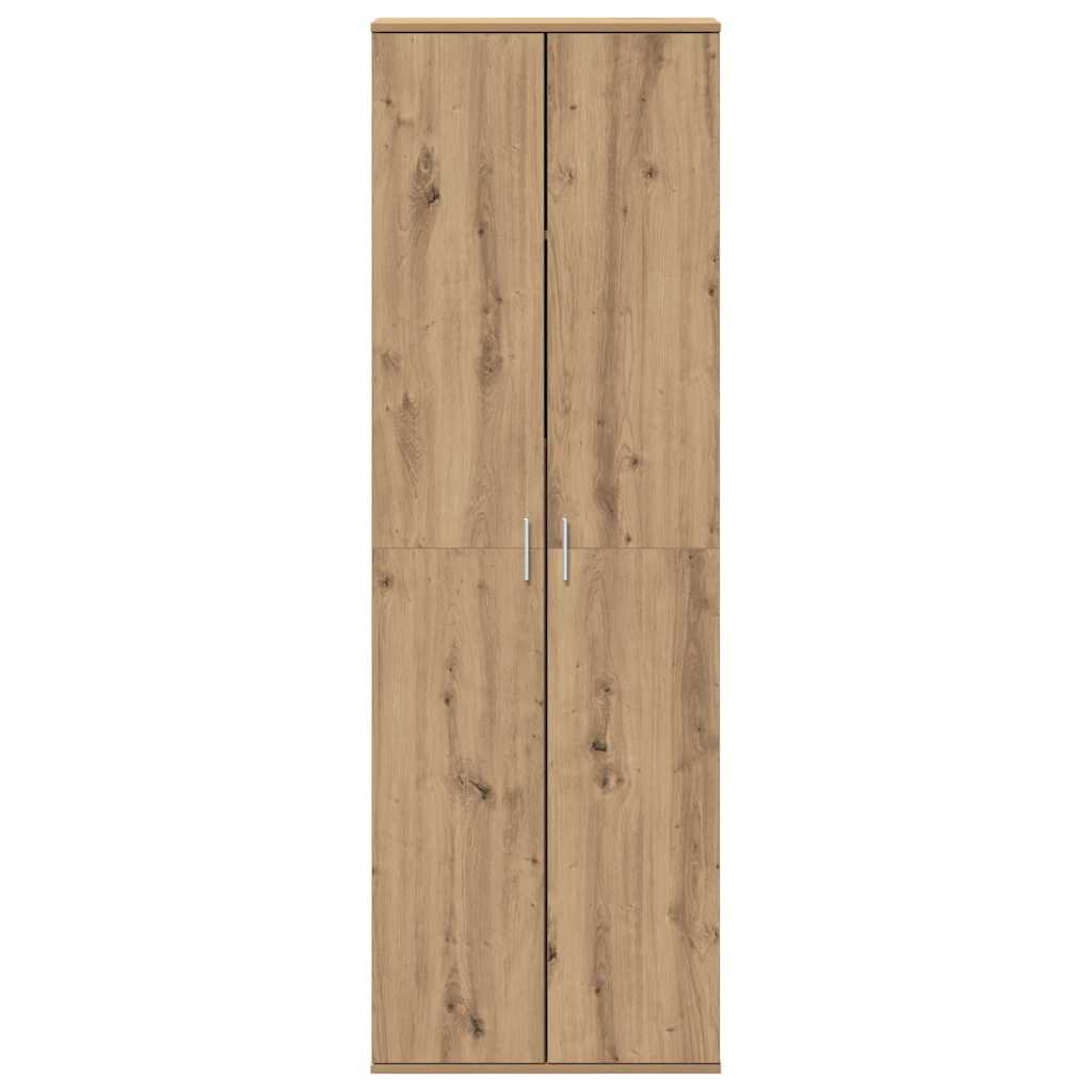 vidaXL Highboard Artisan oak 60 x 35 x 180 cm Engineered wood
