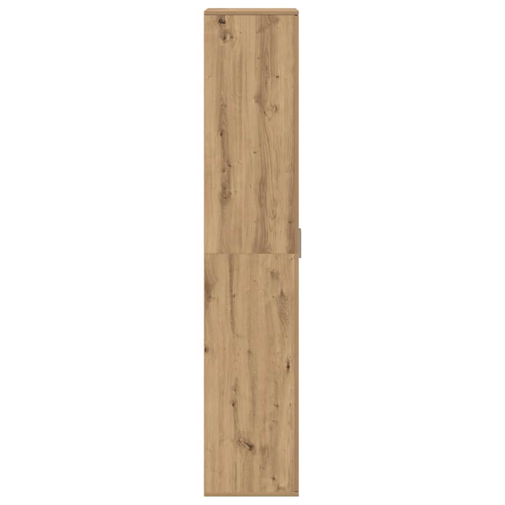 vidaXL Highboard Artisan oak 60 x 35 x 180 cm Engineered wood