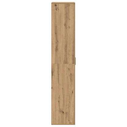 vidaXL Highboard Artisan oak 60 x 35 x 180 cm Engineered wood