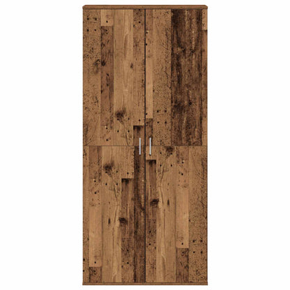 vidaXL Highboard 80 x 39 x 178 cm Engineered Wood Old Wood