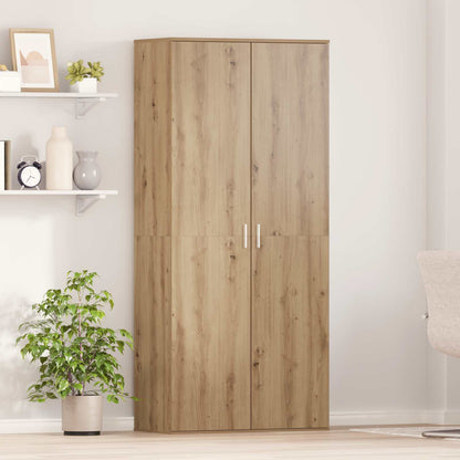 vidaXL Highboard 80 x 39 x 178 cm Engineered Wood Artisan Oak