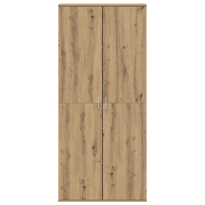 vidaXL Highboard 80 x 39 x 178 cm Engineered Wood Artisan Oak