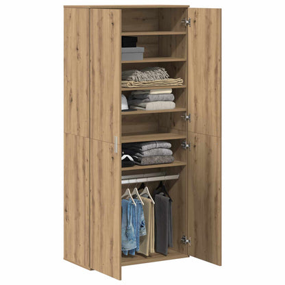vidaXL Highboard 80 x 39 x 178 cm Engineered Wood Artisan Oak