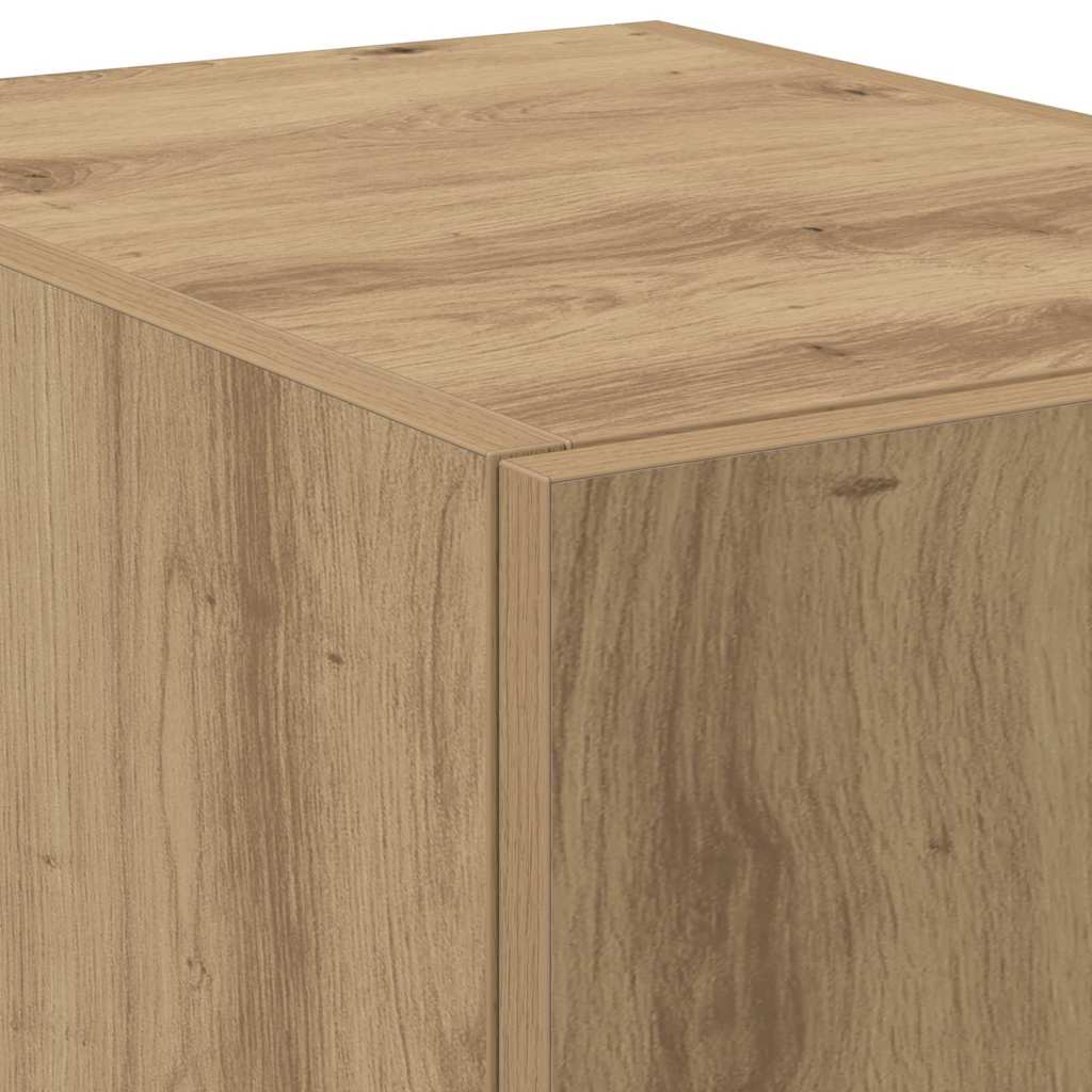 vidaXL Highboard Artisan Oak 30 x 42.5 x 185 cm