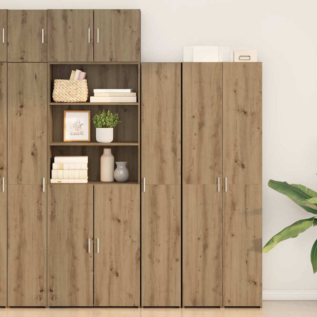 vidaXL Highboard Artisan Oak 30 x 42.5 x 185 cm