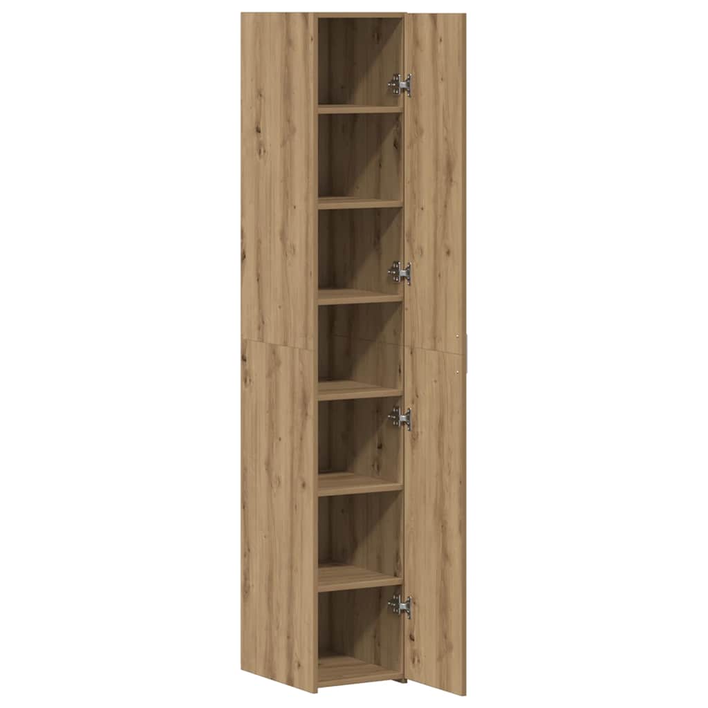 vidaXL Highboard Artisan Oak 30 x 42.5 x 185 cm