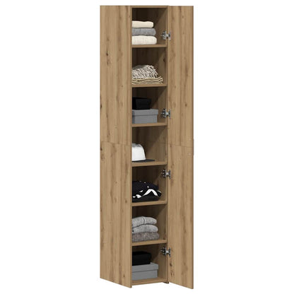 vidaXL Highboard Artisan Oak 30 x 42.5 x 185 cm