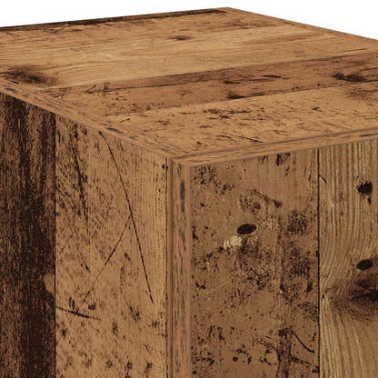vidaXL Highboard Old Wood 40 x 42.5 x 185 cm