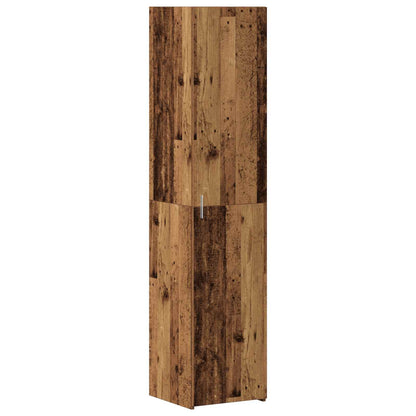 vidaXL Highboard Old Wood 40 x 42.5 x 185 cm