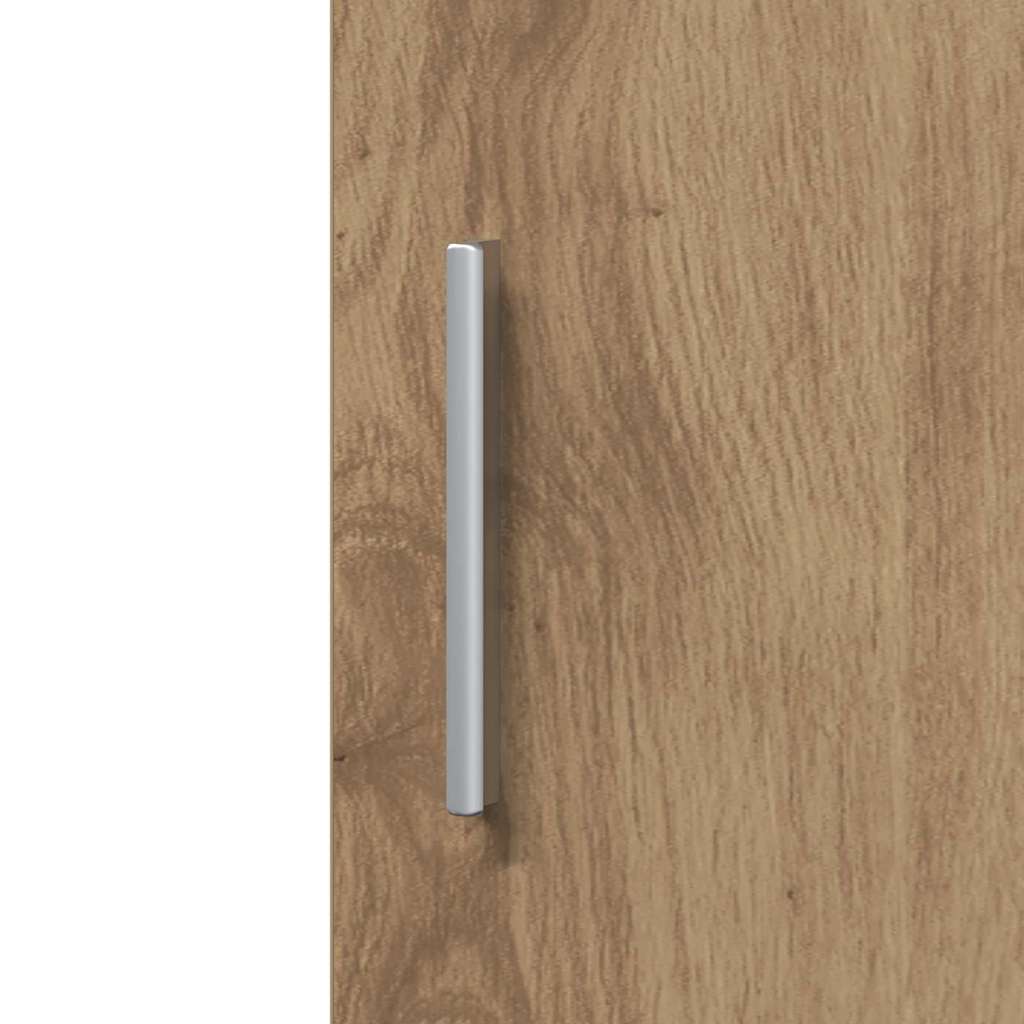 vidaXL Highboard Artisan Oak 40 x 42.5 x 185 cm