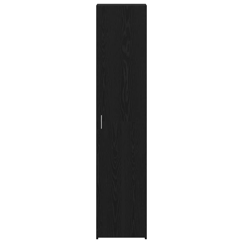 vidaXL Highboard Black Oak 40 x 42.5 x 185 cm