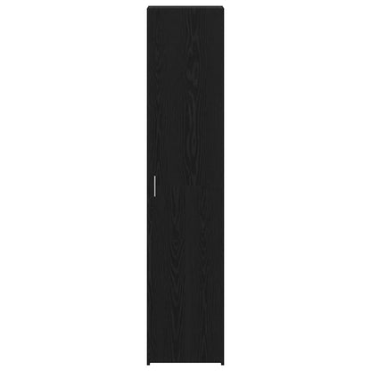 vidaXL Highboard Black Oak 40 x 42.5 x 185 cm