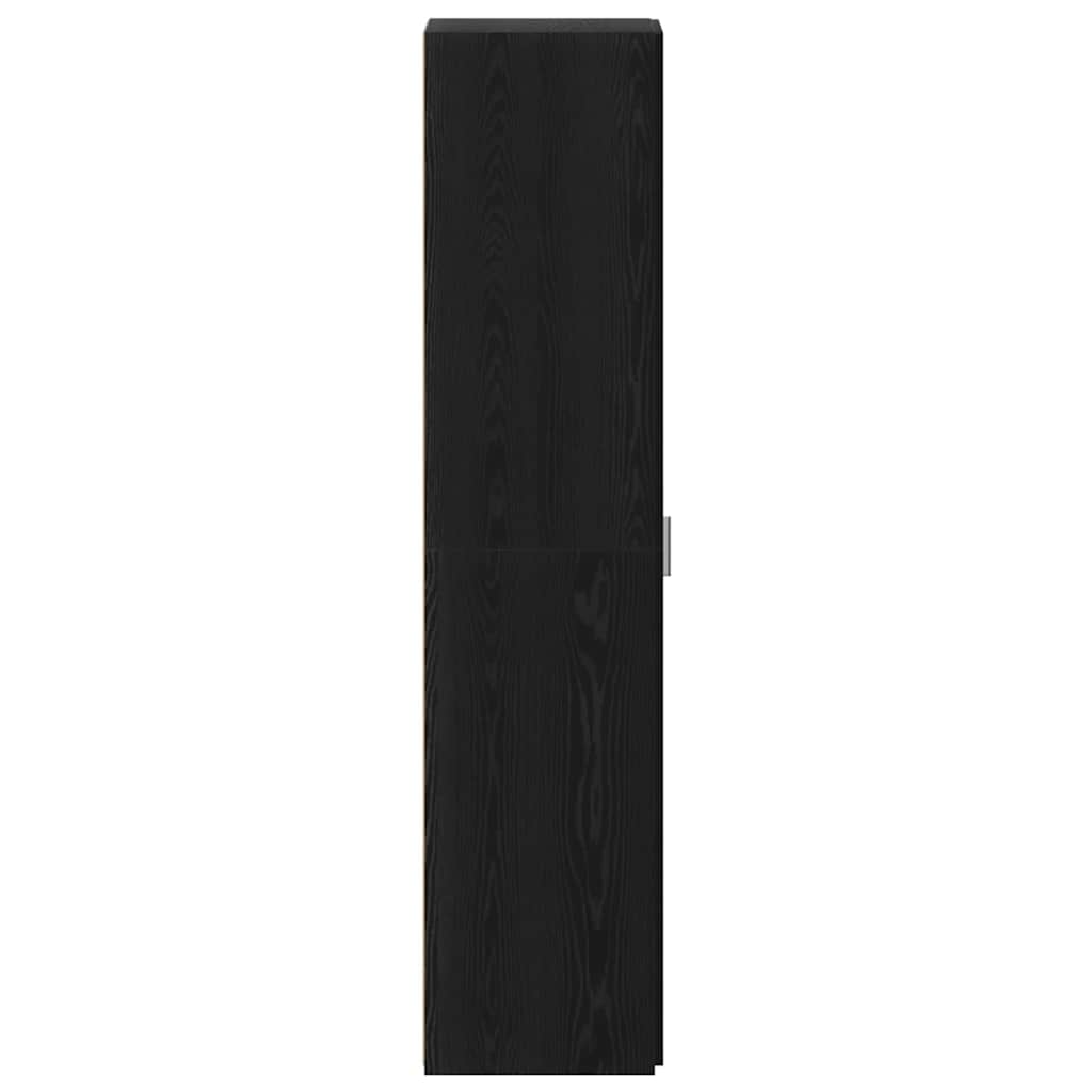 vidaXL Highboard Black Oak 40 x 42.5 x 185 cm