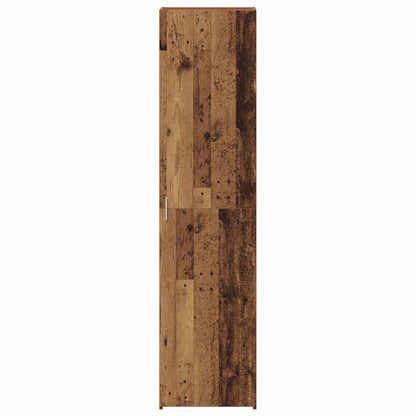 vidaXL Highboard Old Wood 45 x 42.5 x 185 cm