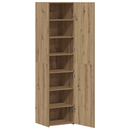 vidaXL Highboard Artisan Oak 45 x 42.5 x 185 cm