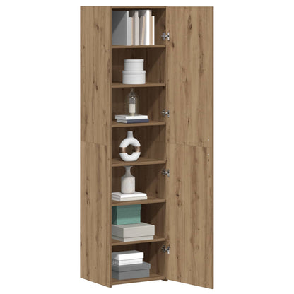 vidaXL Highboard Artisan Oak 45 x 42.5 x 185 cm