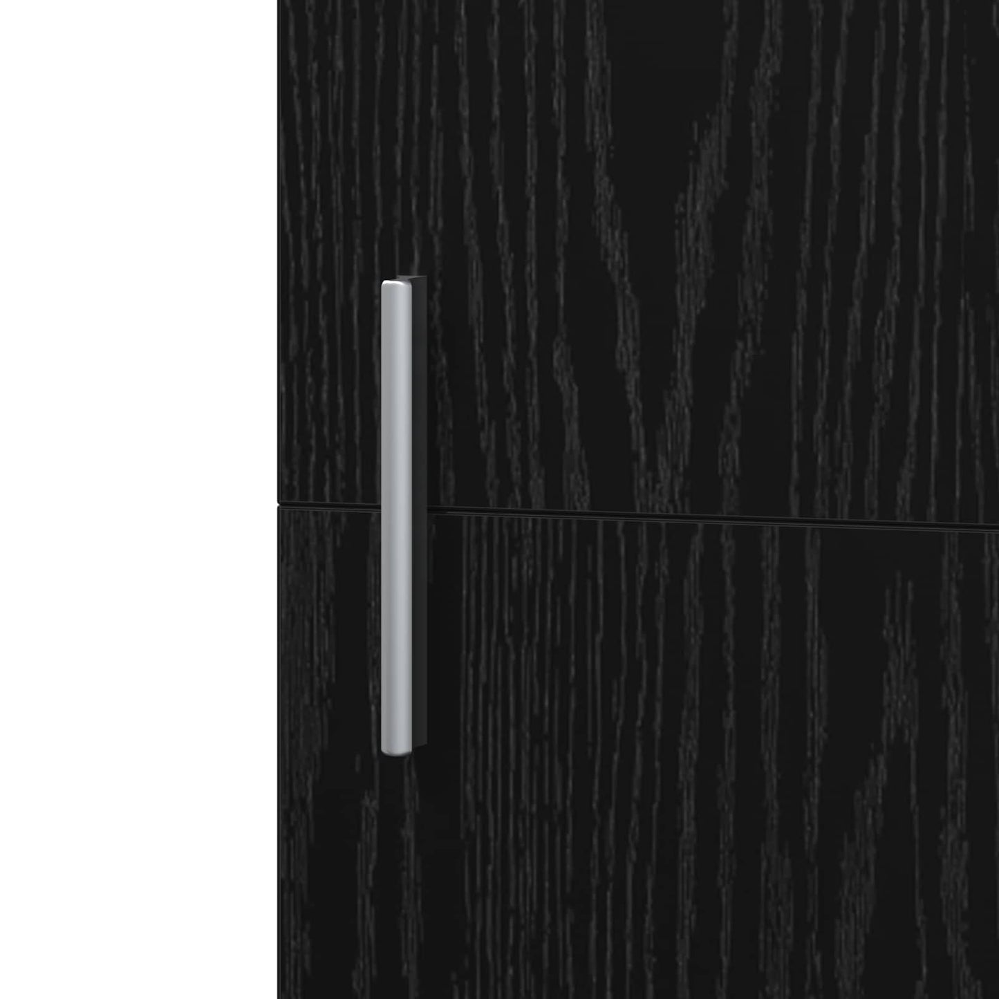 vidaXL Highboard Black Oak 45 x 42.5 x 185 cm