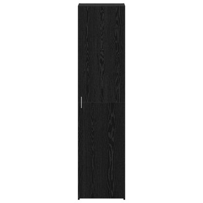 vidaXL Highboard Black Oak 45 x 42.5 x 185 cm