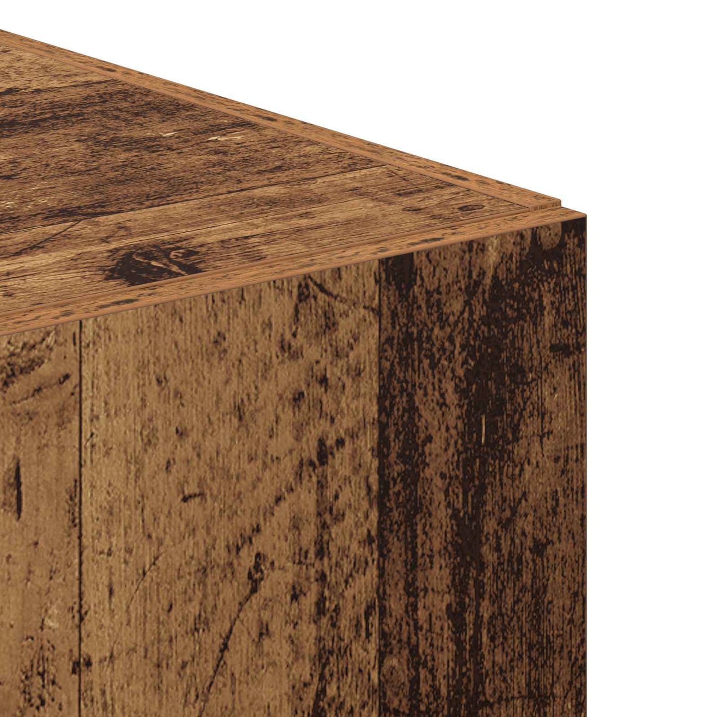 vidaXL Highboard Old Wood 50 x 42.5 x 185 cm