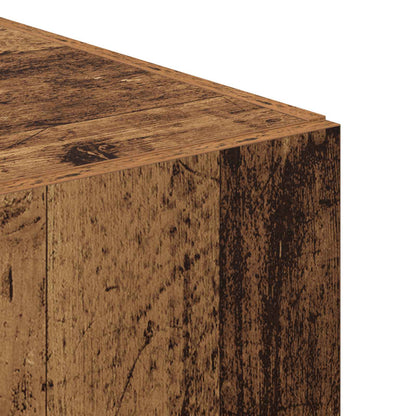 vidaXL Highboard Old Wood 50 x 42.5 x 185 cm
