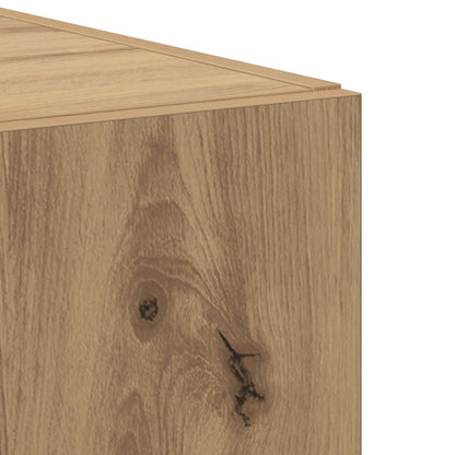 vidaXL Highboard Artisan Oak 50 x 42.5 x 185 cm