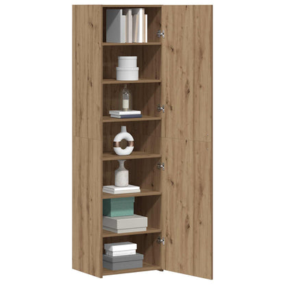 vidaXL Highboard Artisan Oak 50 x 42.5 x 185 cm