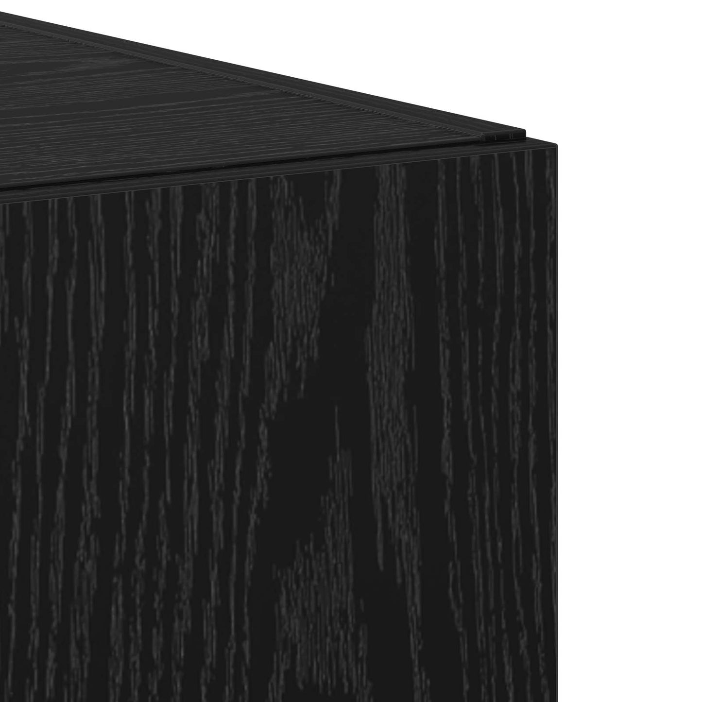 vidaXL Highboard Black Oak 50 x 42.5 x 185 cm