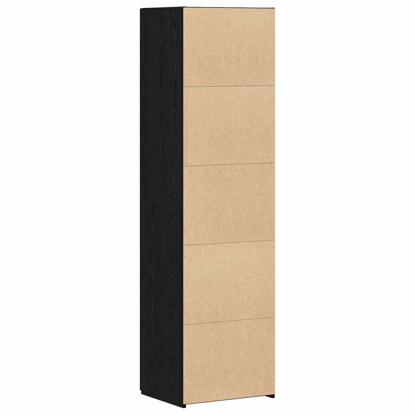 vidaXL Highboard Black Oak 50 x 42.5 x 185 cm