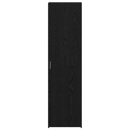 vidaXL Highboard Black Oak 50 x 42.5 x 185 cm