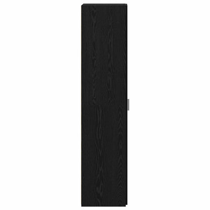 vidaXL Highboard Black Oak 50 x 42.5 x 185 cm
