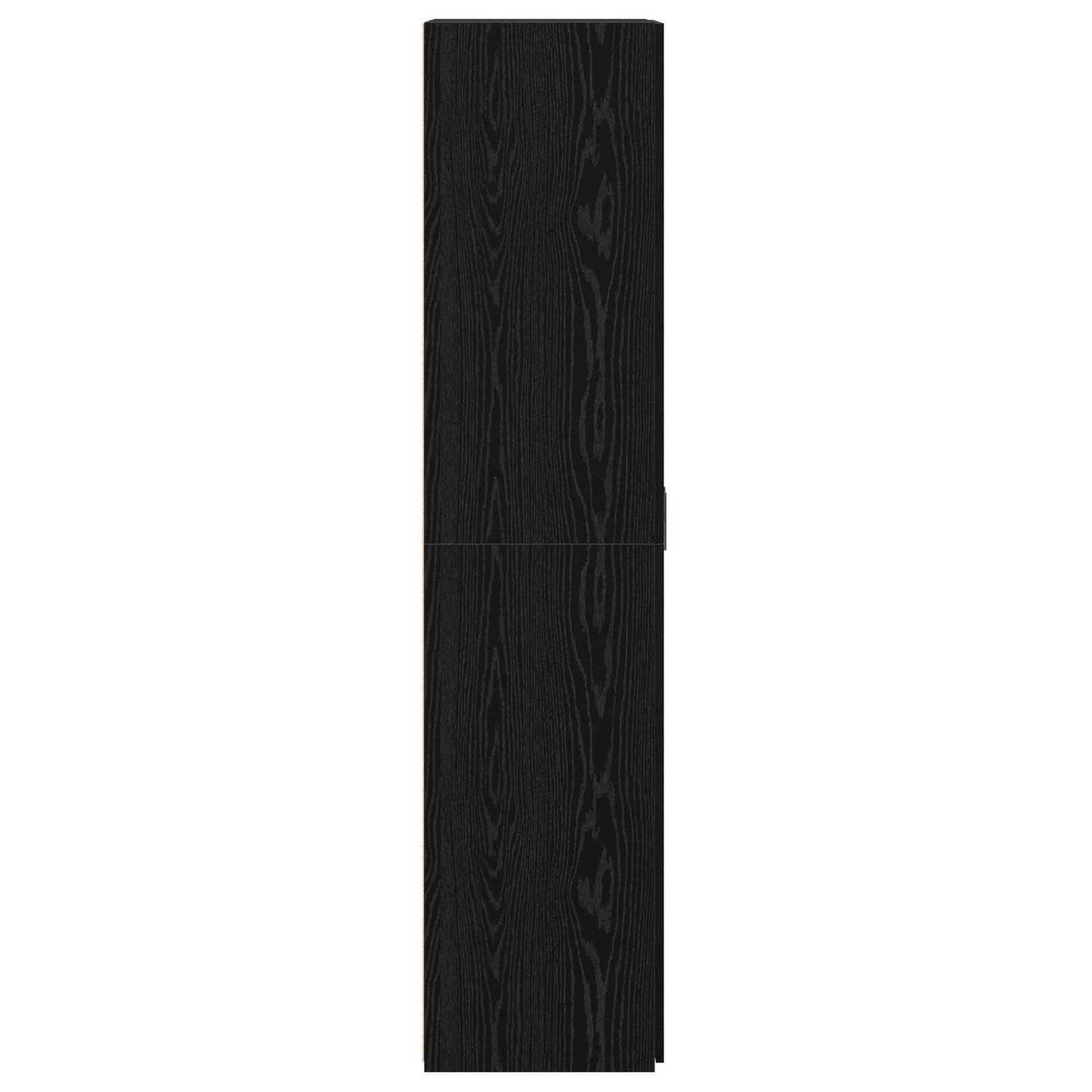 vidaXL Highboard 2 pcs Black Oak 70 x 42.5 x 185 cm