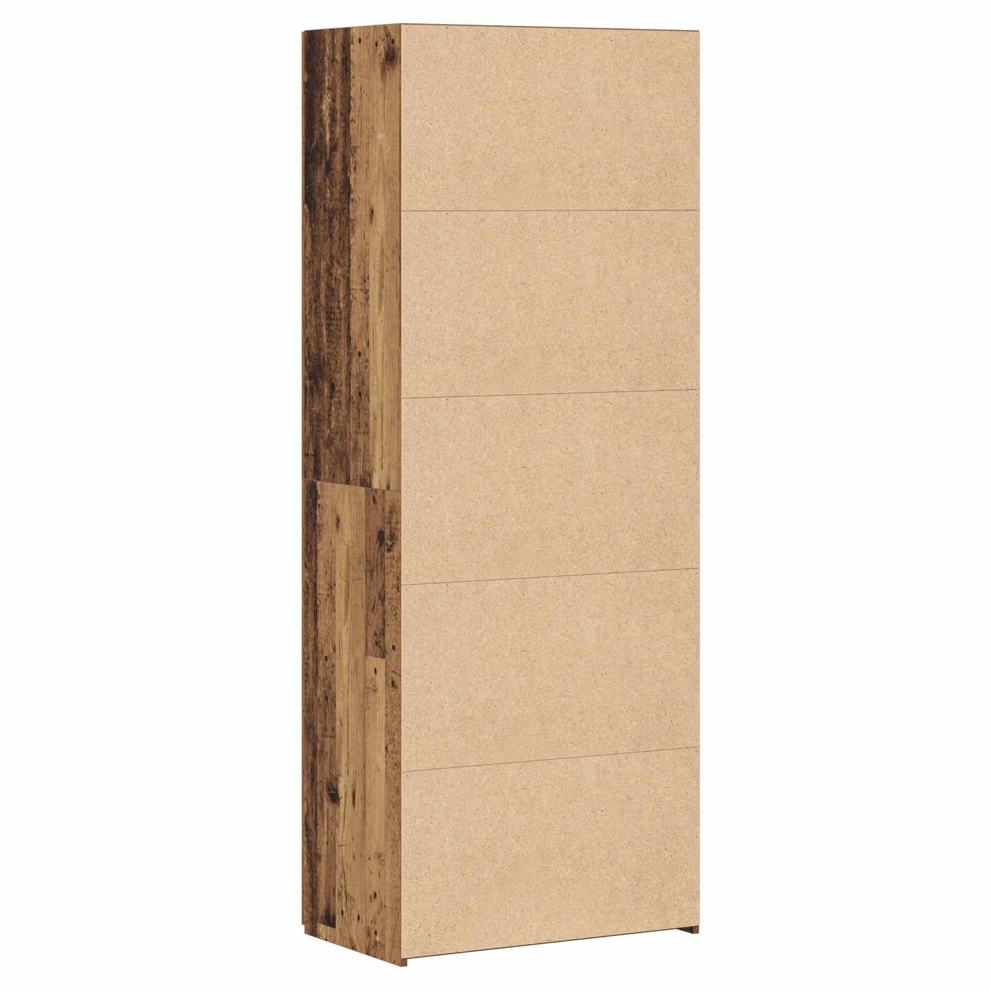 vidaXL Highboard 2 pcs Old Wood 70 x 42.5 x 185 cm