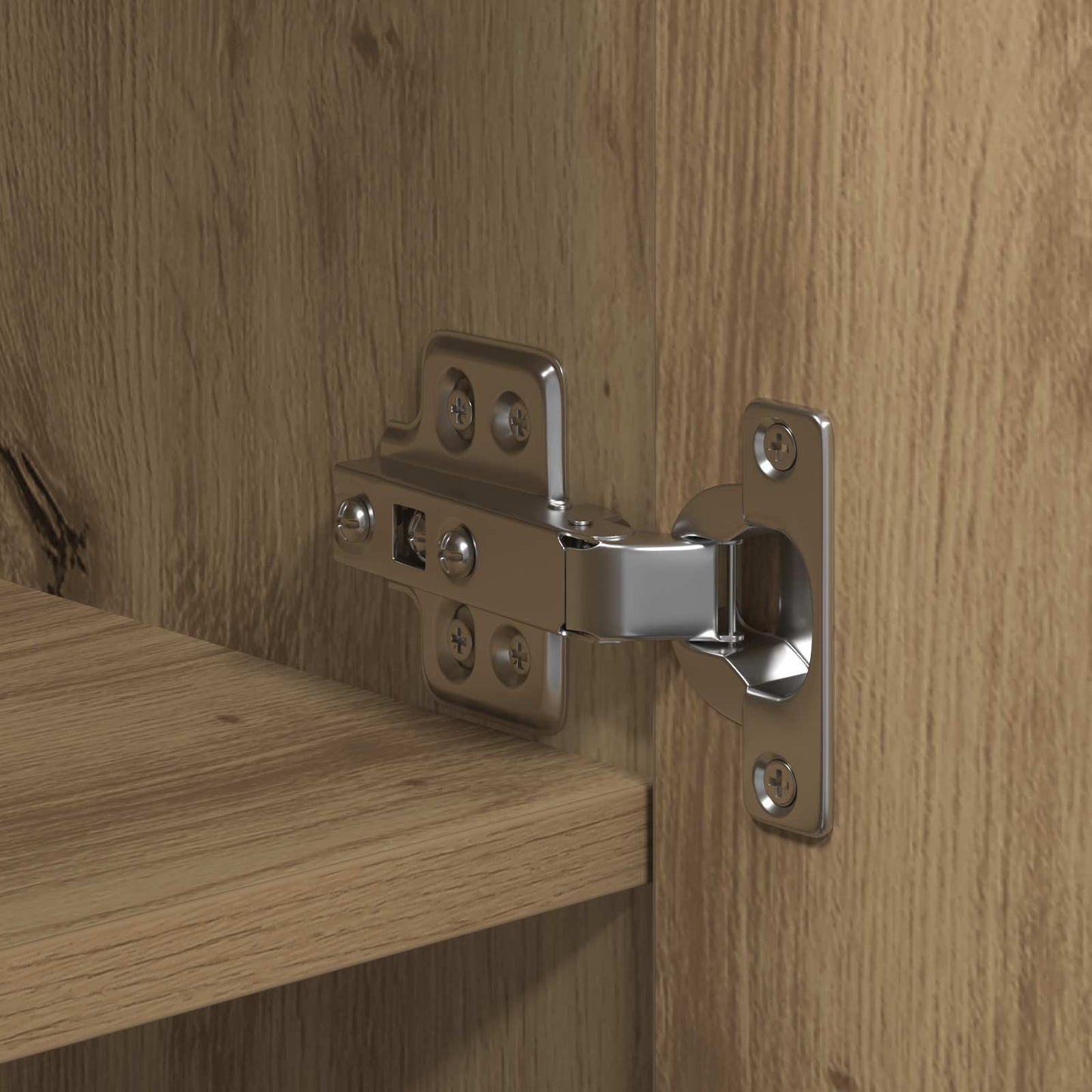 vidaXL Highboard Artisan Oak 70 x 42.5 x 185 cm