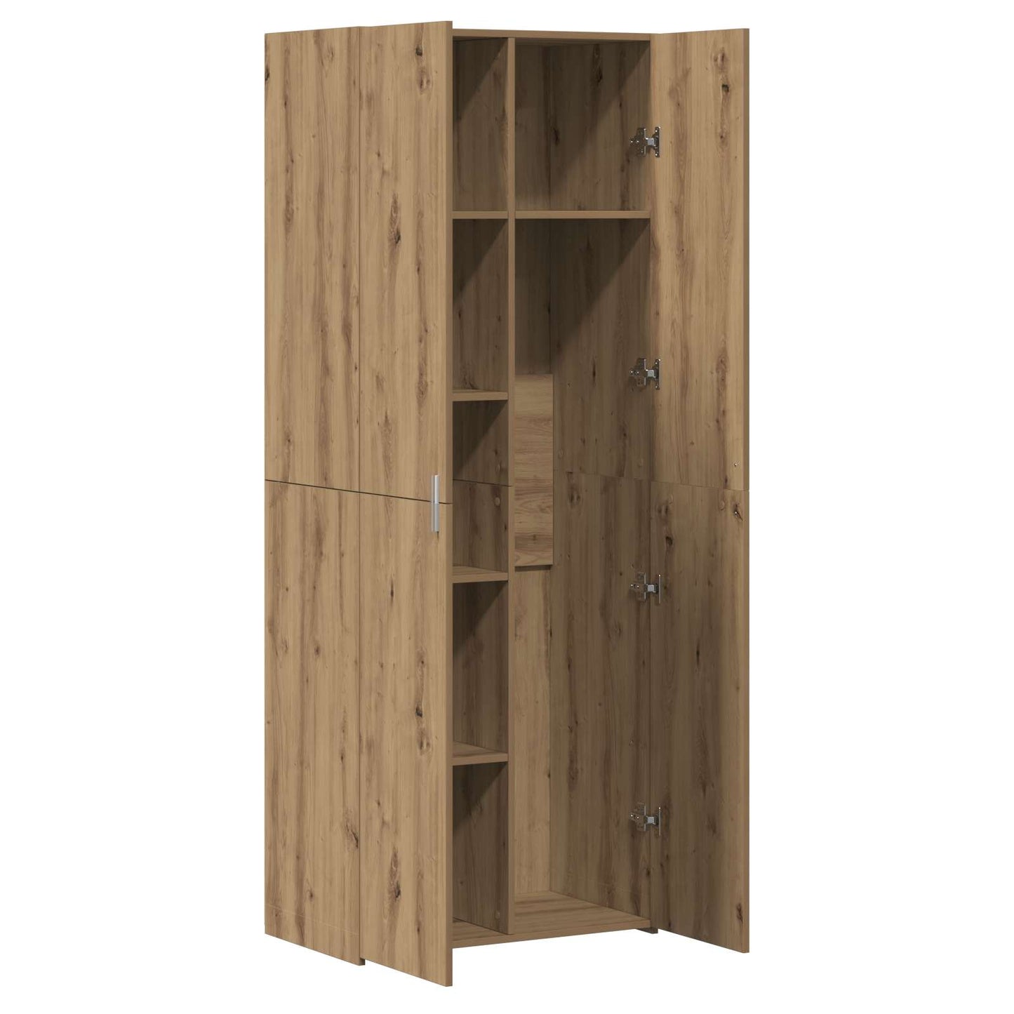 vidaXL Highboard Artisan Oak 70 x 42.5 x 185 cm