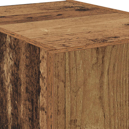 vidaXL Highboard Old Wood 80 x 42 x 185 cm